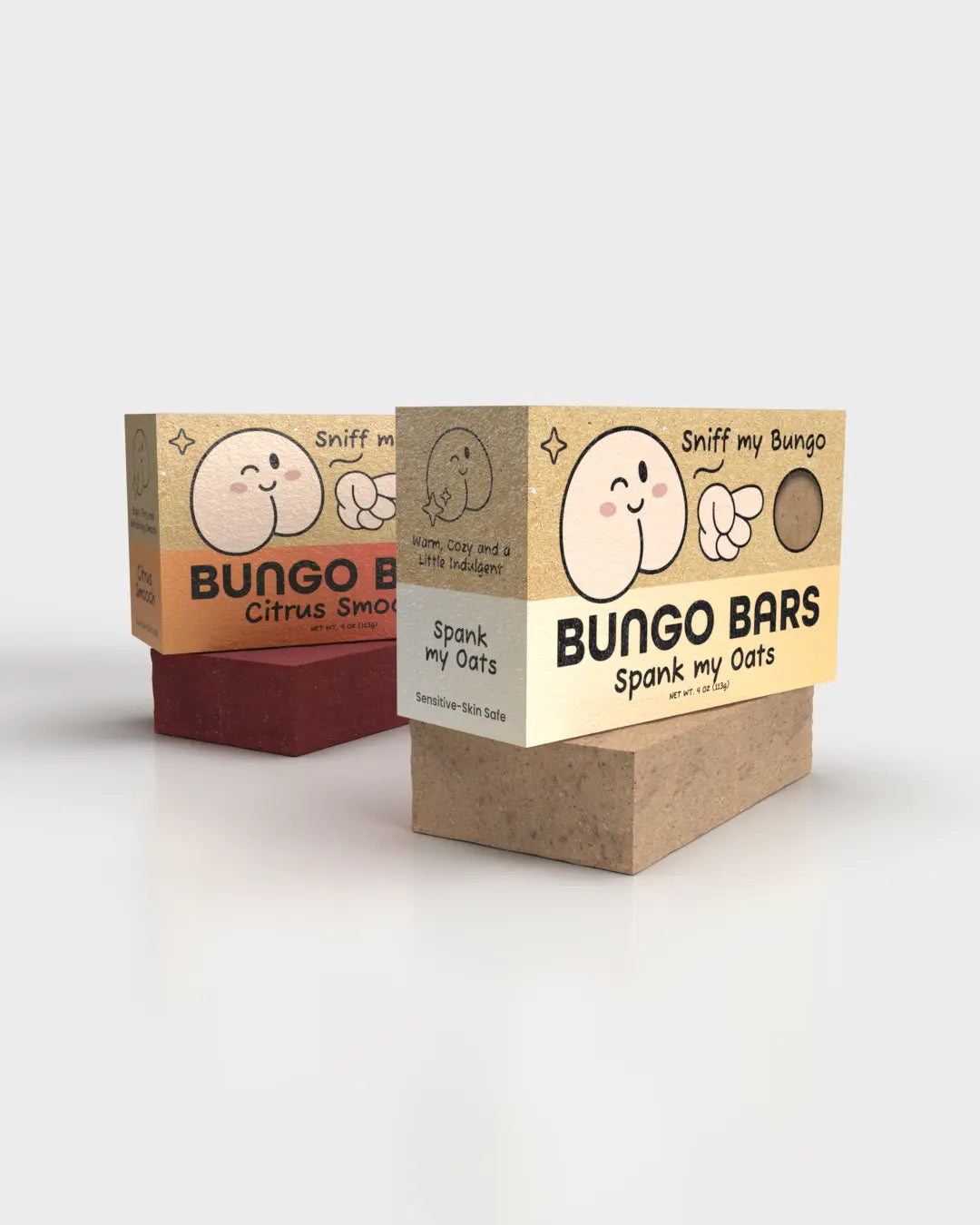 Bungo Bars: Spank my Oats & Citrus Smooch